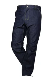 Jeans climbing uomo - denim - cuciture gialle - BILLY 2 Monvic