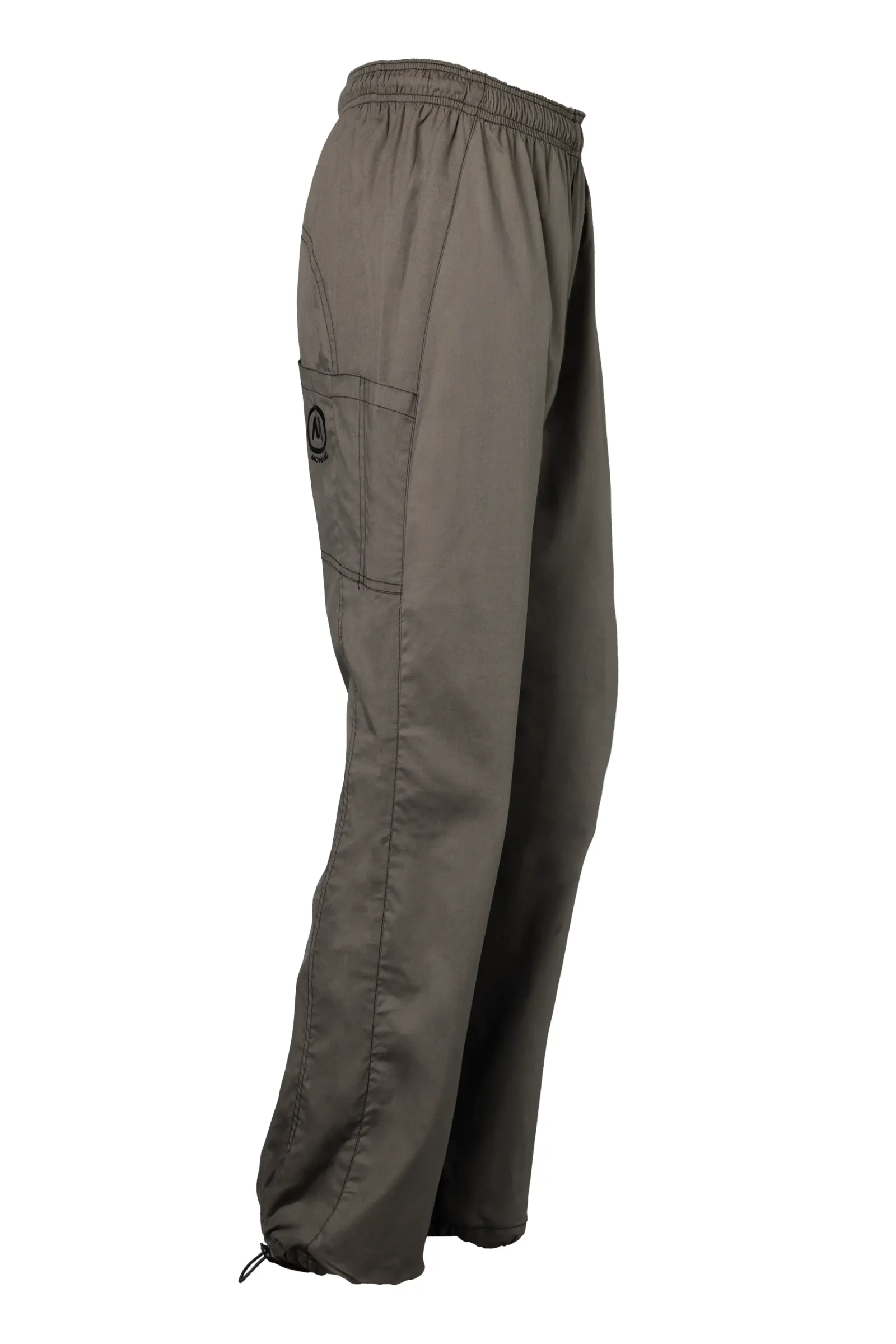 Lightweight sports trousers for men - military green - SPEED MONVIC