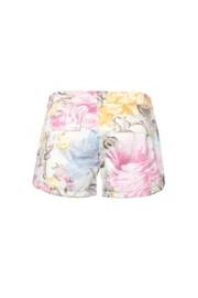 Short d'escalade femme en coton fleuri - STEFFY MONVIC