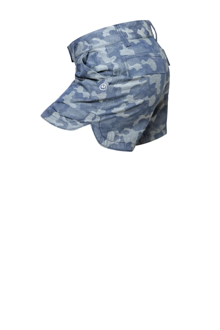 Short camouflage femme en coton léger STEFFY