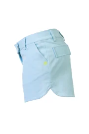 Women's light denim shorts with dragonfly graphic – STEFFY Monvic