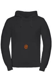 Hoodie unisex "Skate" black NAVAJO - Image 2