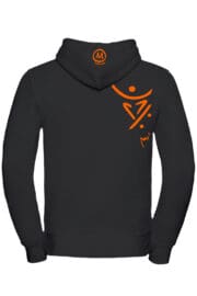 Hoodie unisex "Skate" black NAVAJO