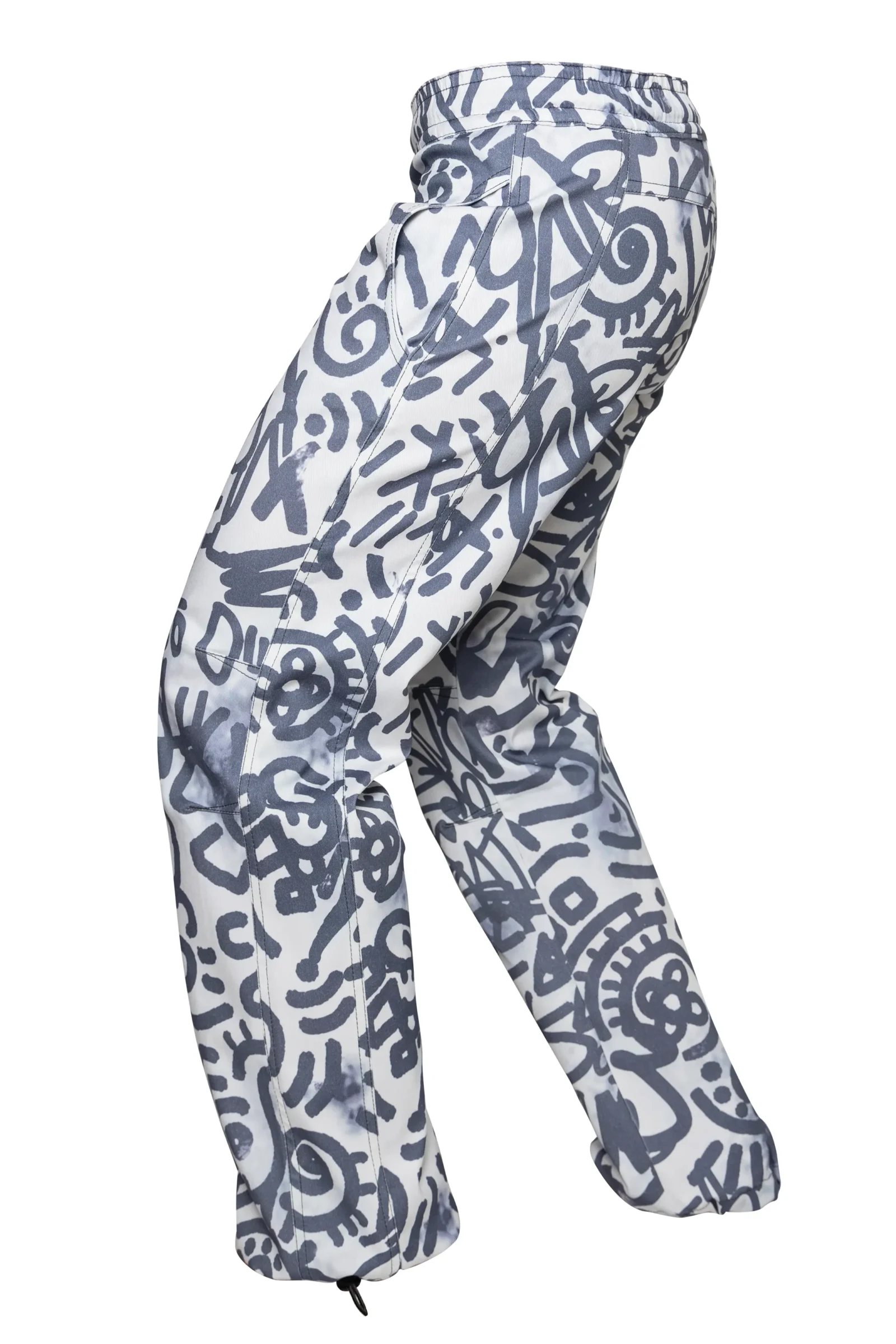 Pantalon d'escalade femme - graffiti - VIOLET Monvic