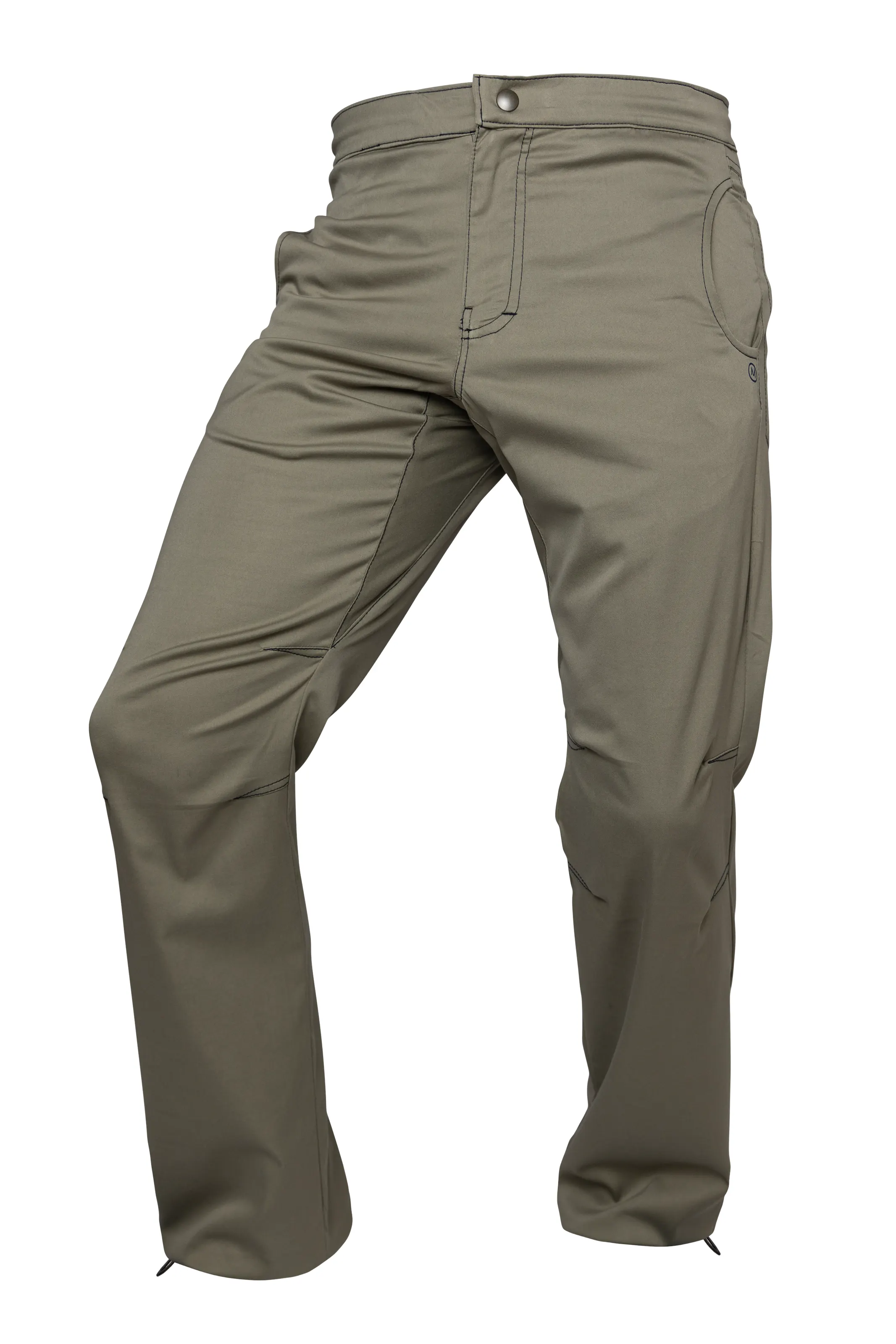 Pantalone arrampicata uomo - ultra elasticizzato - beige - CLYDE MONVIC