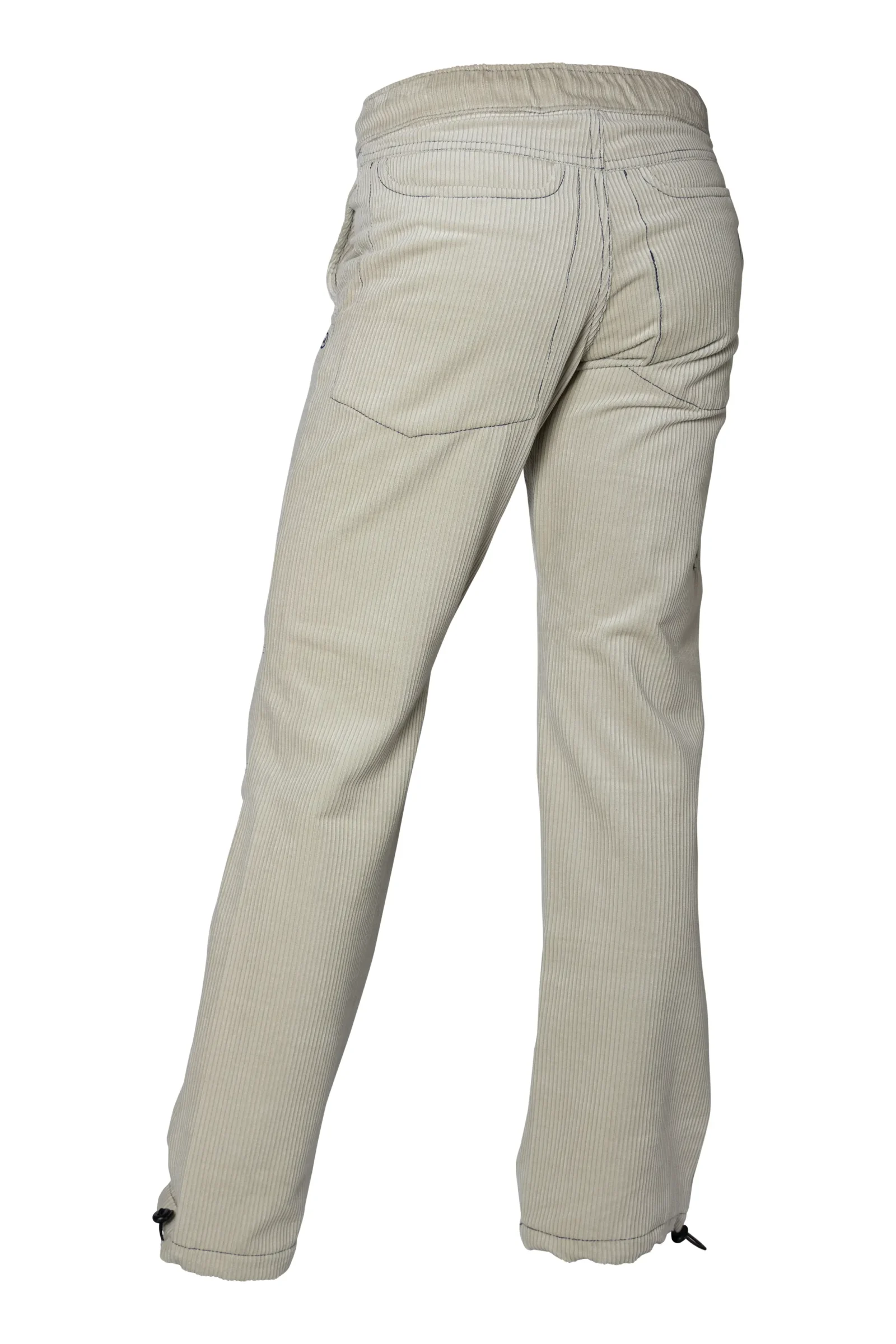 Pantalone in velluto a coste medie beige da uomo CLYDE VELVET Monvic