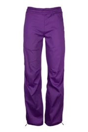 Women's climbing pant - purple cotton - VIOLET MONVIC