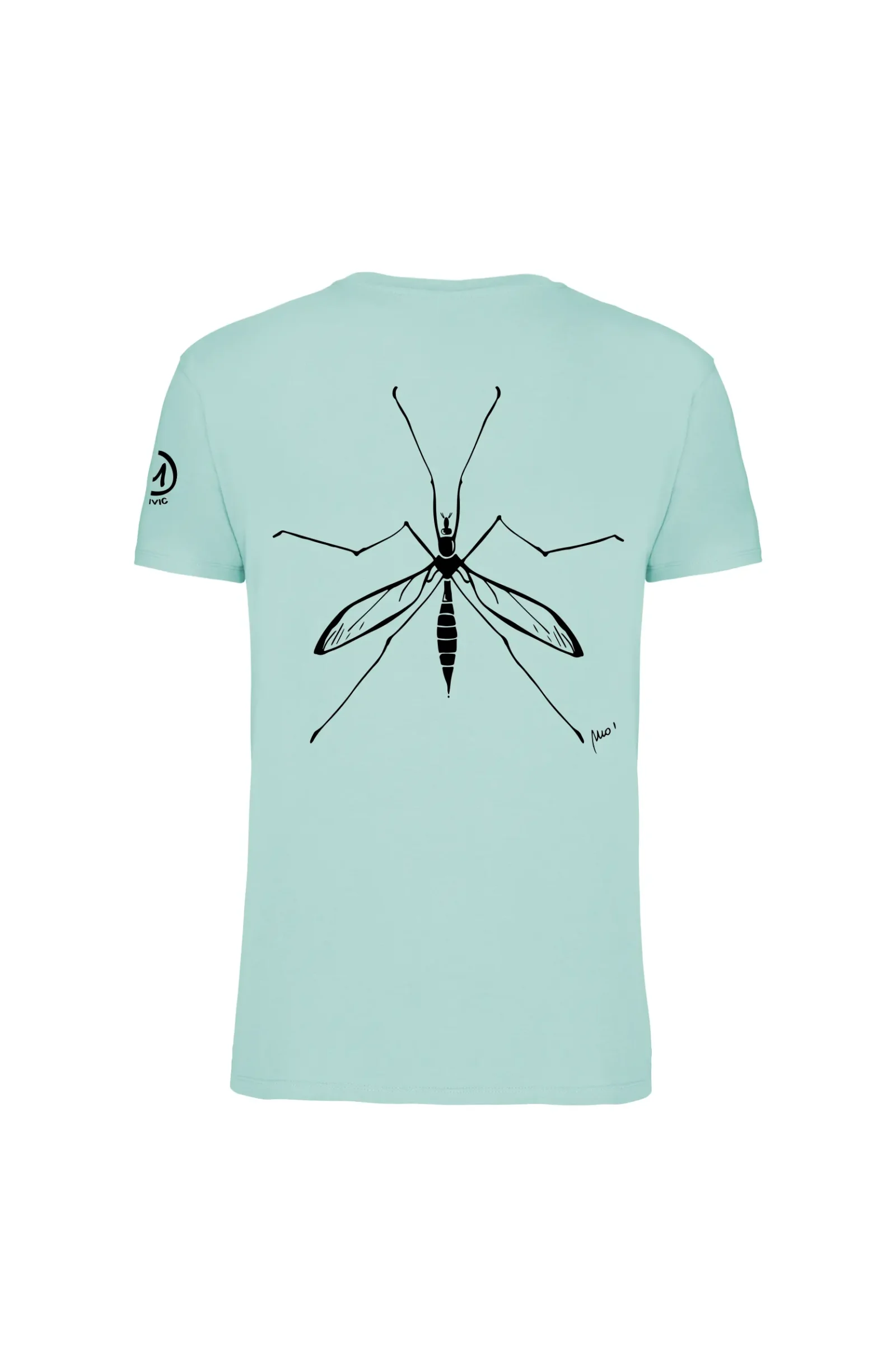 T-shirt d'escalade homme bleu aqua - Mosquito - HASH Monvic
