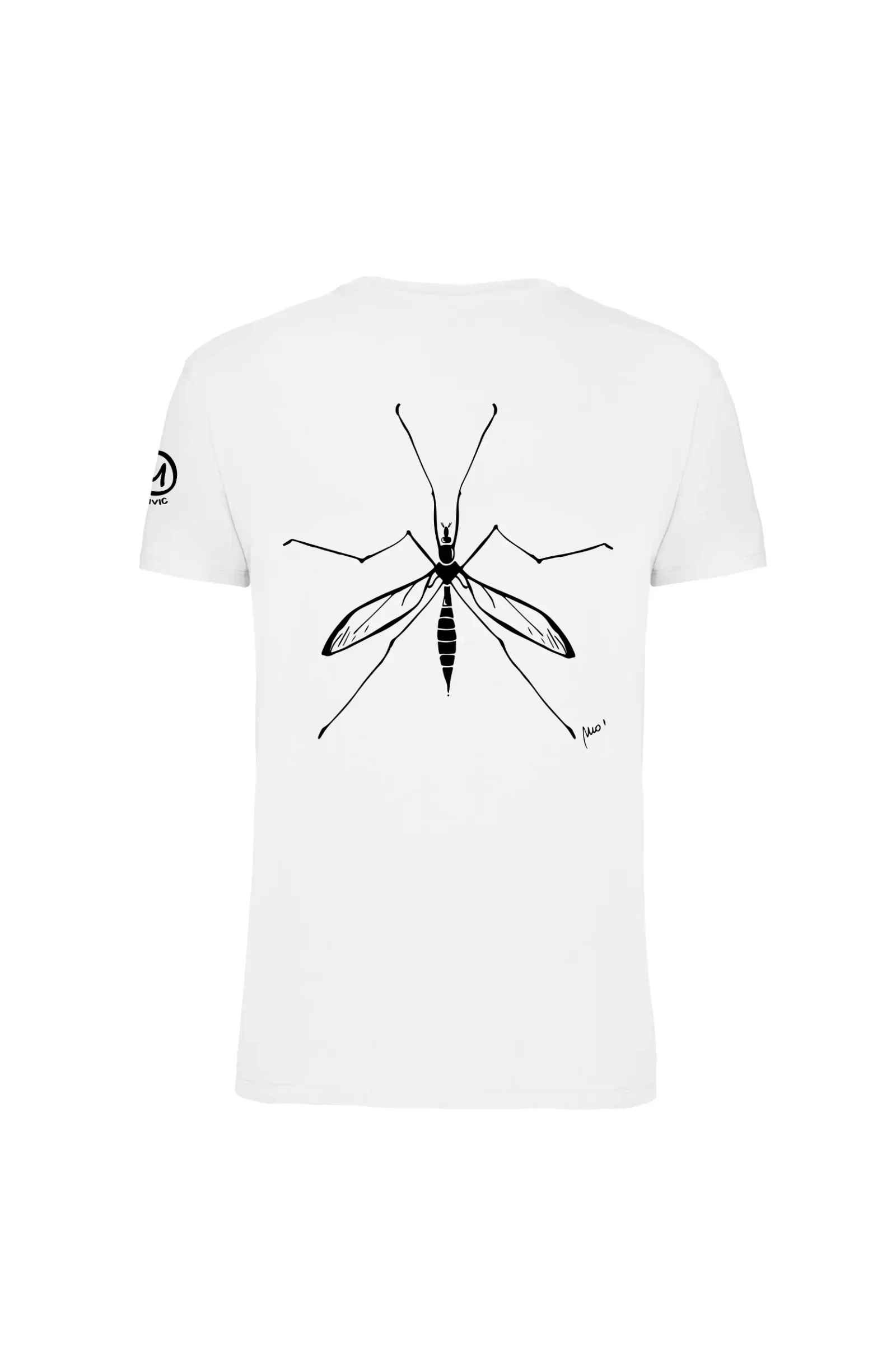 T-shirt d'escalade blanc homme - Mosquito - HASH Monvic