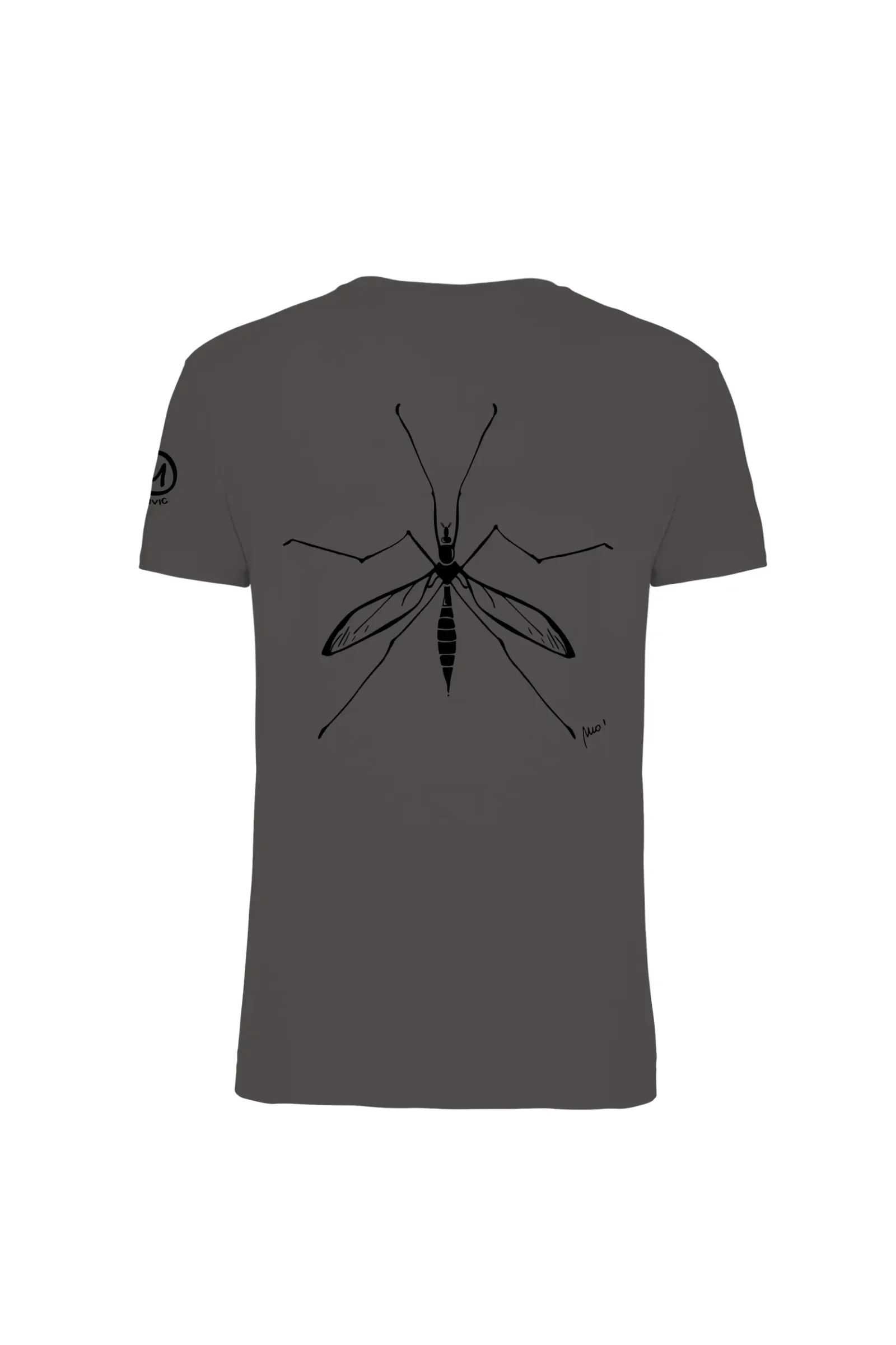 T-shirt d'escalade homme gris carbone - Mosquito - HASH Monvic