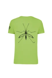 T-shirt arrampicata uomo verde lime Zanza HASH Monvic