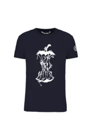 t-shirt arrampicata uomo - navy APPLE - HASH MONVIC f