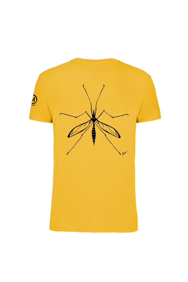 Yellow men's climbing t-shirt - Mosquito - HASH Monvic