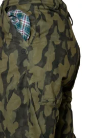 Pantalone arrampicata uomo camouflage - camo verde militare MONVIC BILLY 2