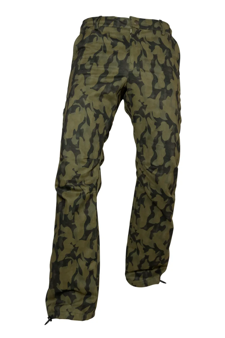 Pantalone arrampicata uomo camouflage - camo verde militare MONVIC BILLY 2