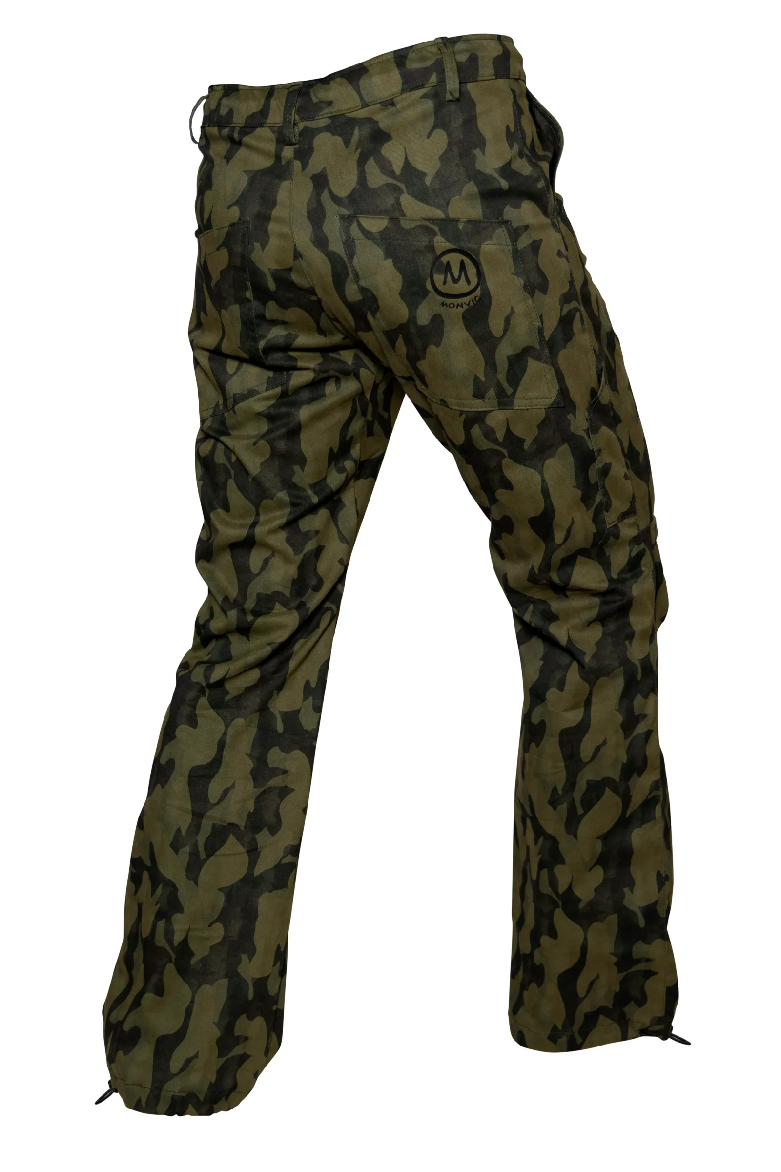 Pantalone arrampicata uomo camouflage - camo verde militare MONVIC BILLY 2