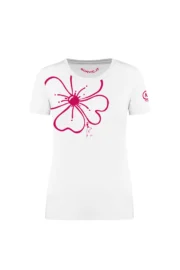 Women's climbing t-shirt "Superflower" SHARON ORGANIC - Image 3