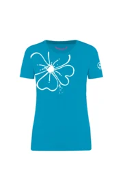 Women's climbing t-shirt "Superflower" SHARON ORGANIC - Image 5