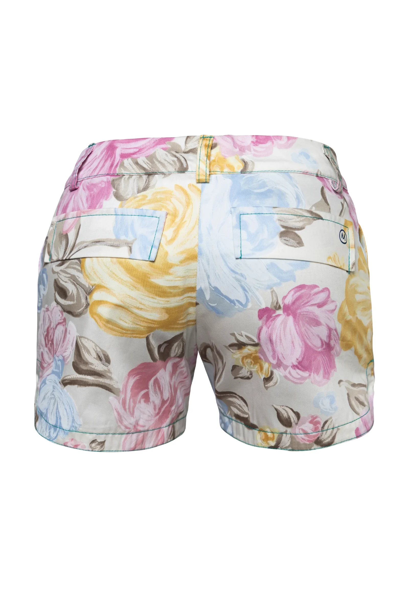 Short femme fleuri en coton léger STEFFY Monvic