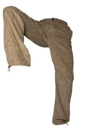 Men's French rib scrub corduroy trousers - sand GRILLO Monvic