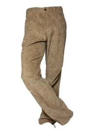Men's French rib scrub corduroy trousers - sand GRILLO Monvic