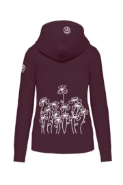 felpa arrampicata donna bordo TRIFOGLINI FEDRA ZIP MONVIC retro