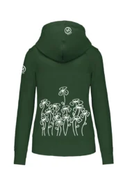 felpa arrampicata donna forest TRIFOGLINI FEDRA ZIP MONVIC retro