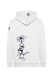 felpa arrampicata uomo donna unisex - bianco CARLA NAVAJO MONVIC