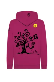 Sweat à capuche Femme "Tree" NAVAJO ORGANIC – Image 5