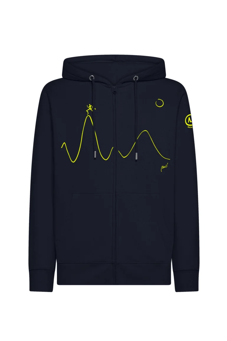 Sweat à capuche zippé unisexe running "Pablo" NAVAJO ZIP