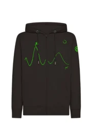 Sweat à capuche zippé unisexe running "Pablo" NAVAJO ZIP