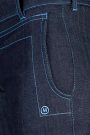 Women's bouldering jeans - light blue thread denim - BONNIE Monvic