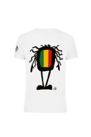Men’s climbing t-shirt "Rasta" crashpad HASH ORGANIC - Image 3