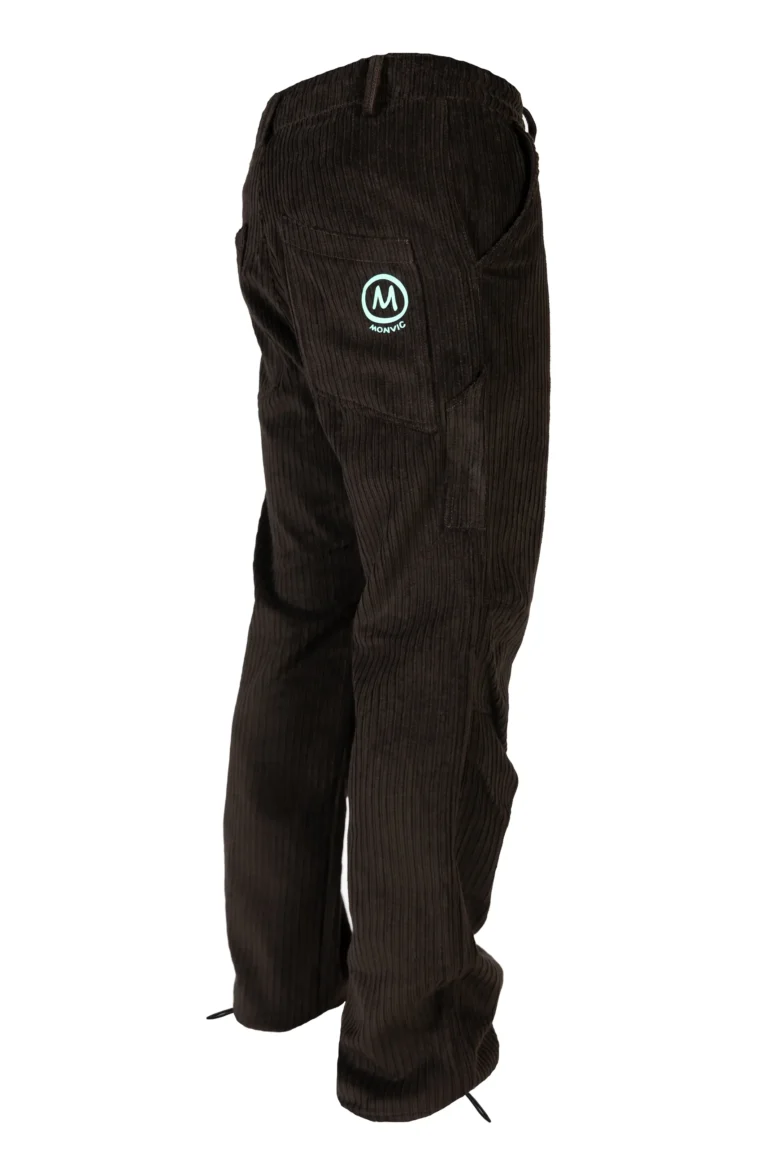 Pantalon homme - Velours côtelé français - marron foncé - GRILLO Monvic