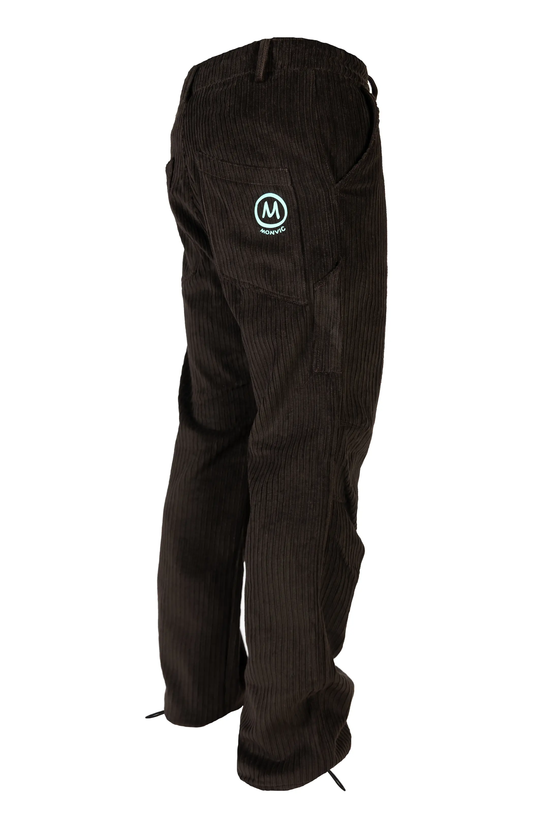 Men's trousers - French corduroy - dark brown - GRILLO Monvic