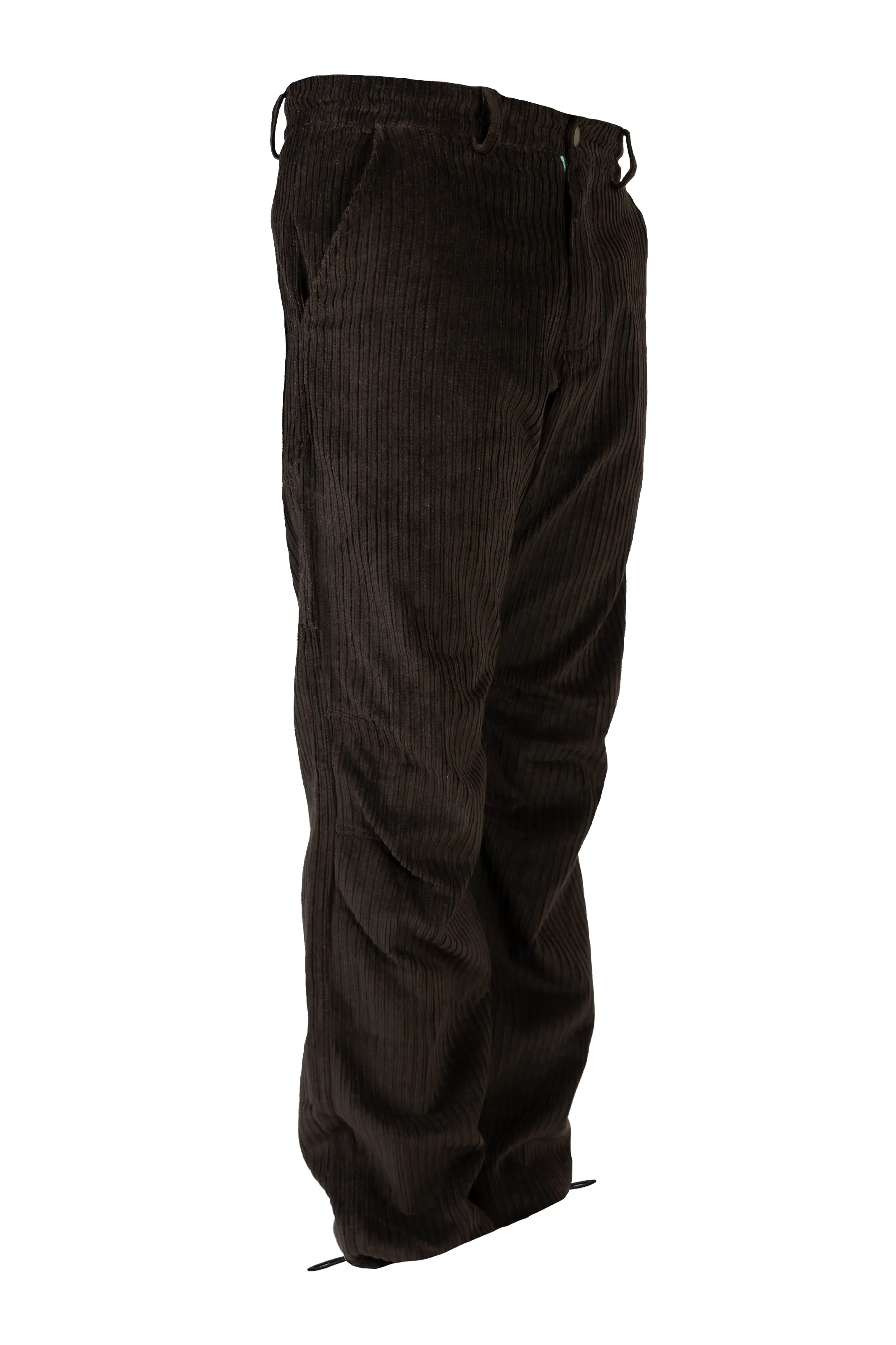 Pantalon homme - Velours côtelé français - marron foncé - GRILLO Monvic