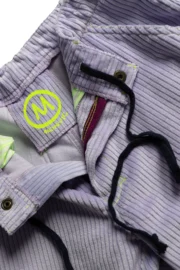 Men's trousers - medium corduroy - lilac - GRILLO MONVIC