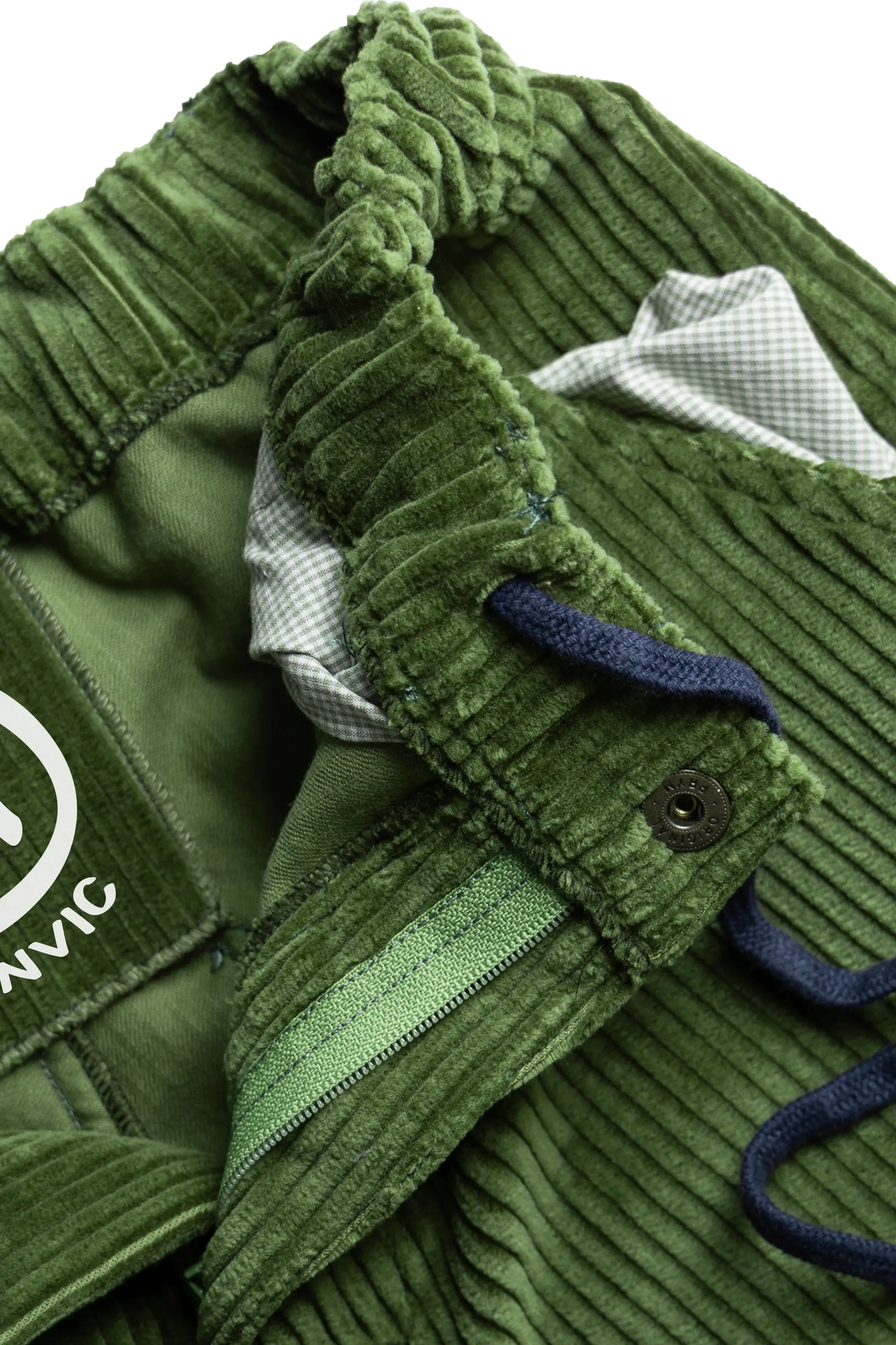 Pantalone uomo - velluto coste medie verde foresta - GRILLO MONVIC