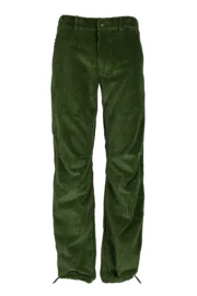 Men's trousers - medium corduroy - forest green - GRILLO MONVIC