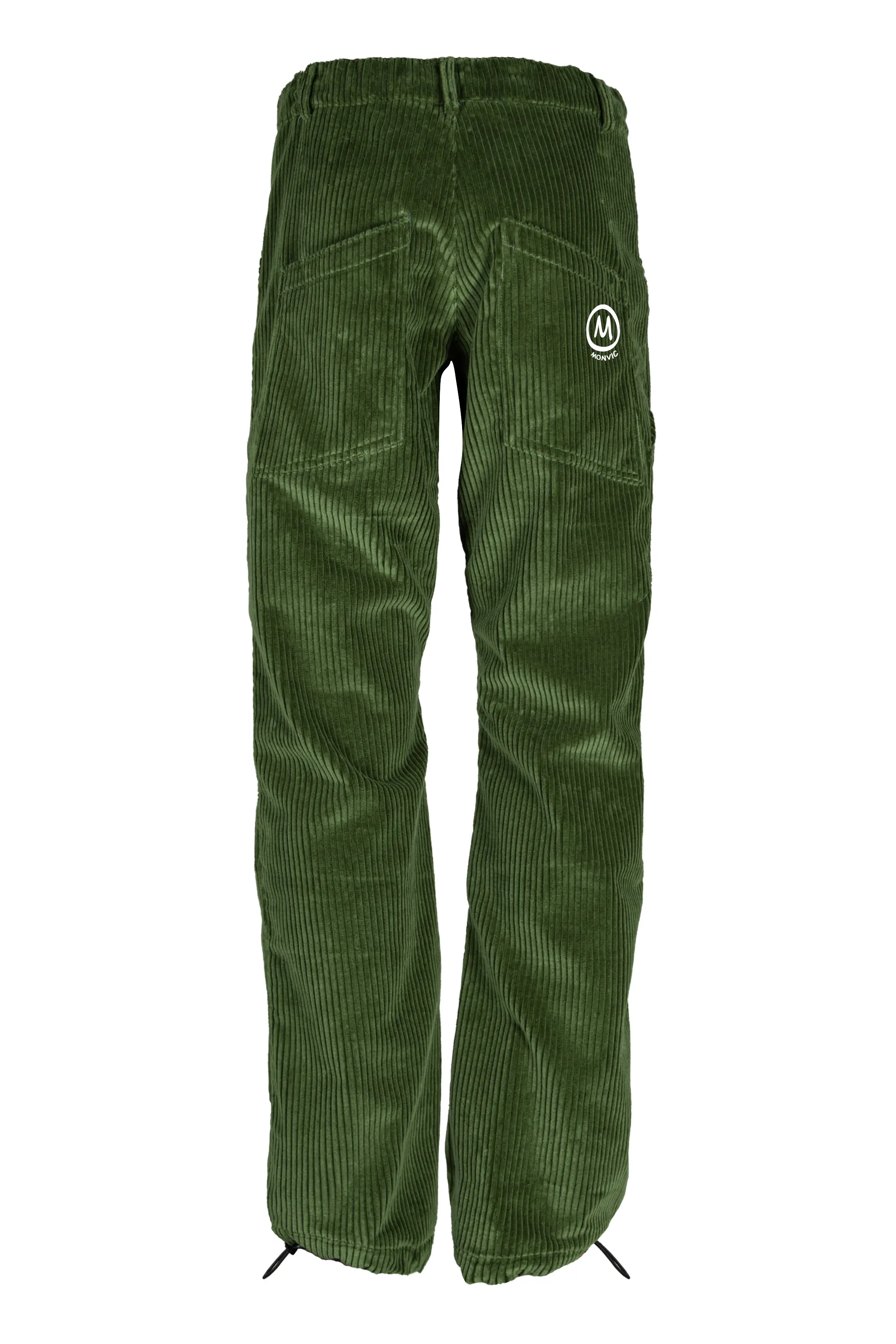 Pantalone uomo - velluto coste medie verde foresta - GRILLO MONVIC