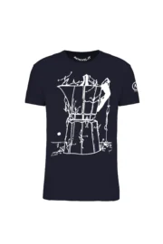t-shirt arrampicata uomo - navy MOKA - HASH MONVIC f