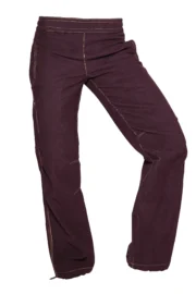Pantalon d'escalade en velours côtelé français - violet prune - femme - VIOLET VELVET MONVIC