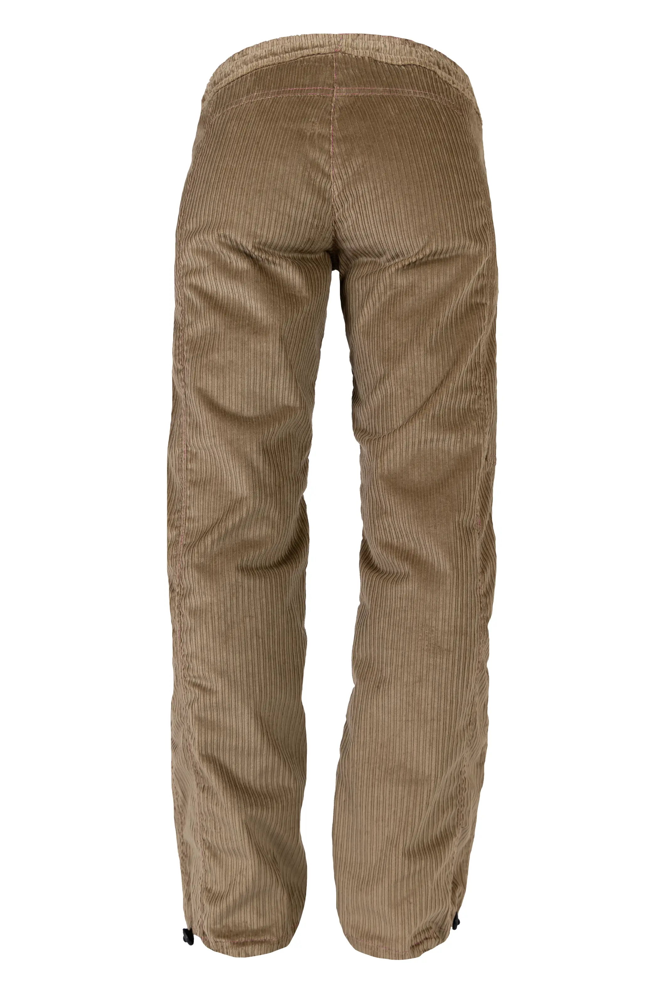 Pantalon femme - velours côtes françaises - sable - VIOLET VELVET Monvic