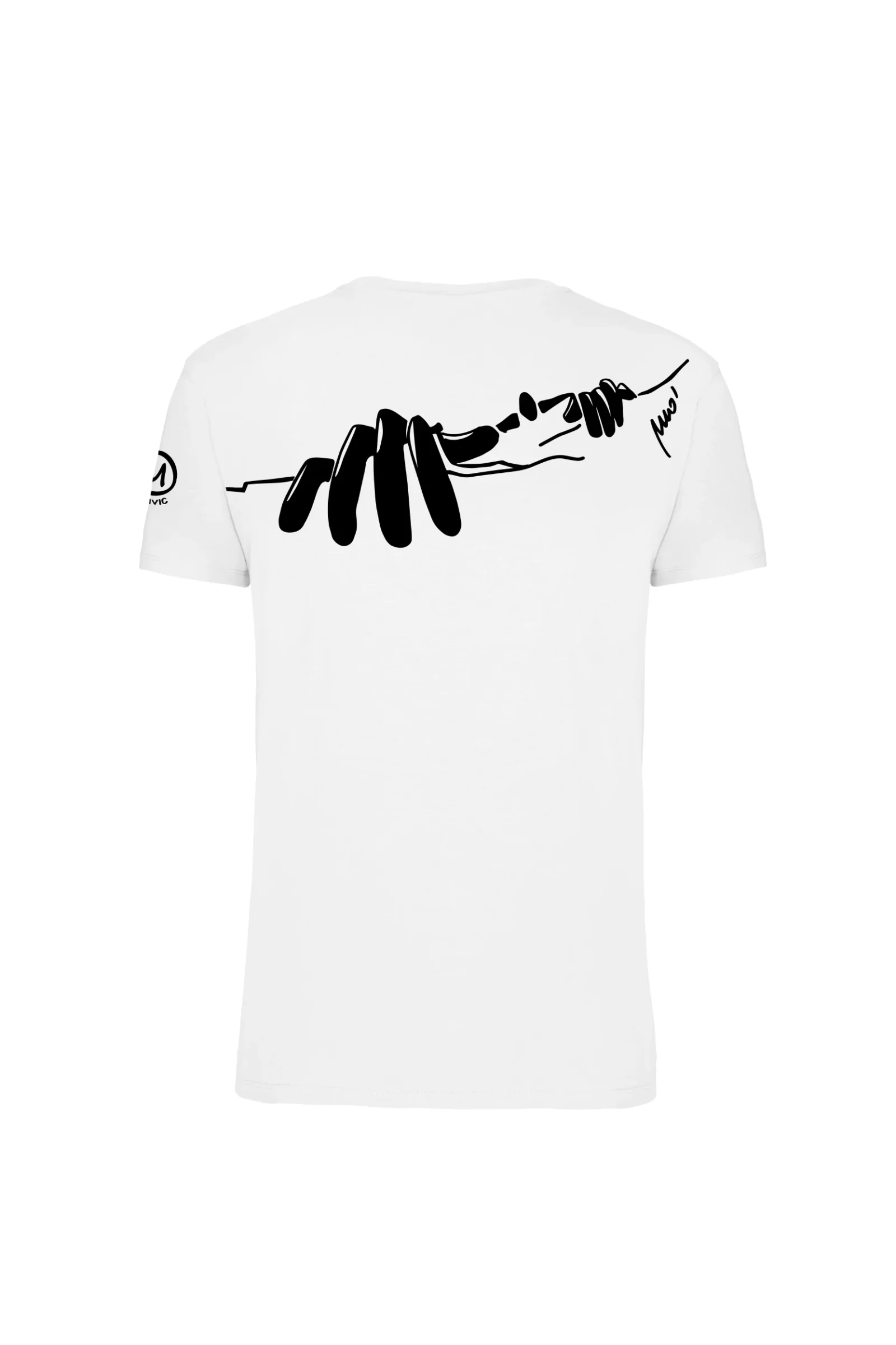 T-shirt d'escalade homme - blanc - Manone - HASH Monvic