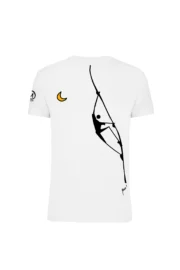 Men's climbing T-shirt - white - Teba - HASH Monvic