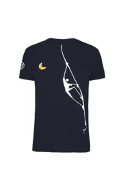 Men's climbing T-shirt - navy blue - Teba - HASH Monvic