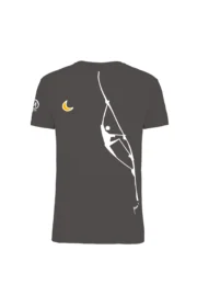 Men's climbing T-shirt - carbon grey - Teba- HASH Monvic