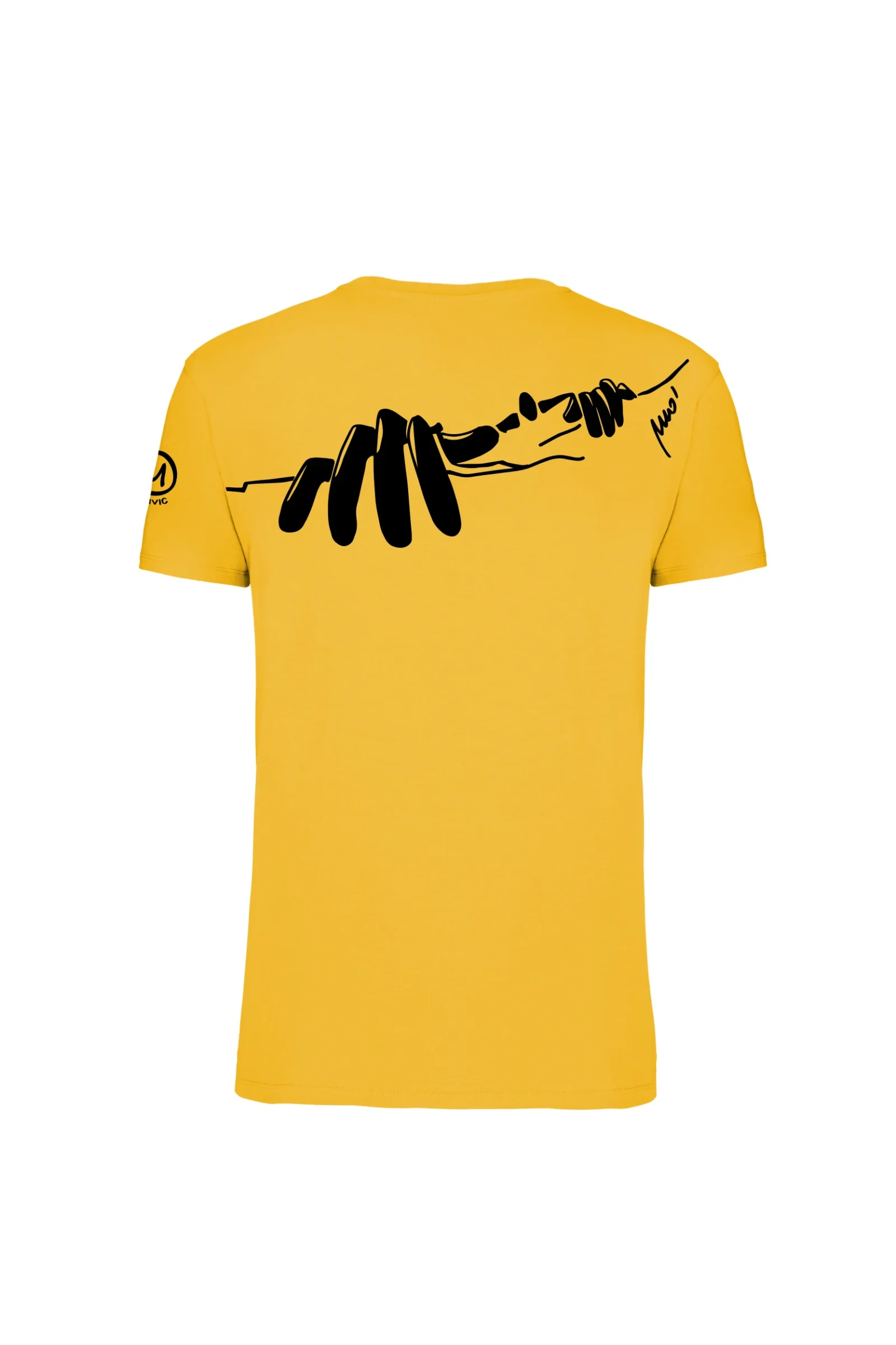 T-shirt d'escalade homme - jaune - Manone - HASH Monvic