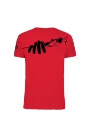 Men's climbing T-shirt - red - Manone - HASH Monvic