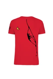 Men's climbing T-shirt - red - Teba - HASH Monvic